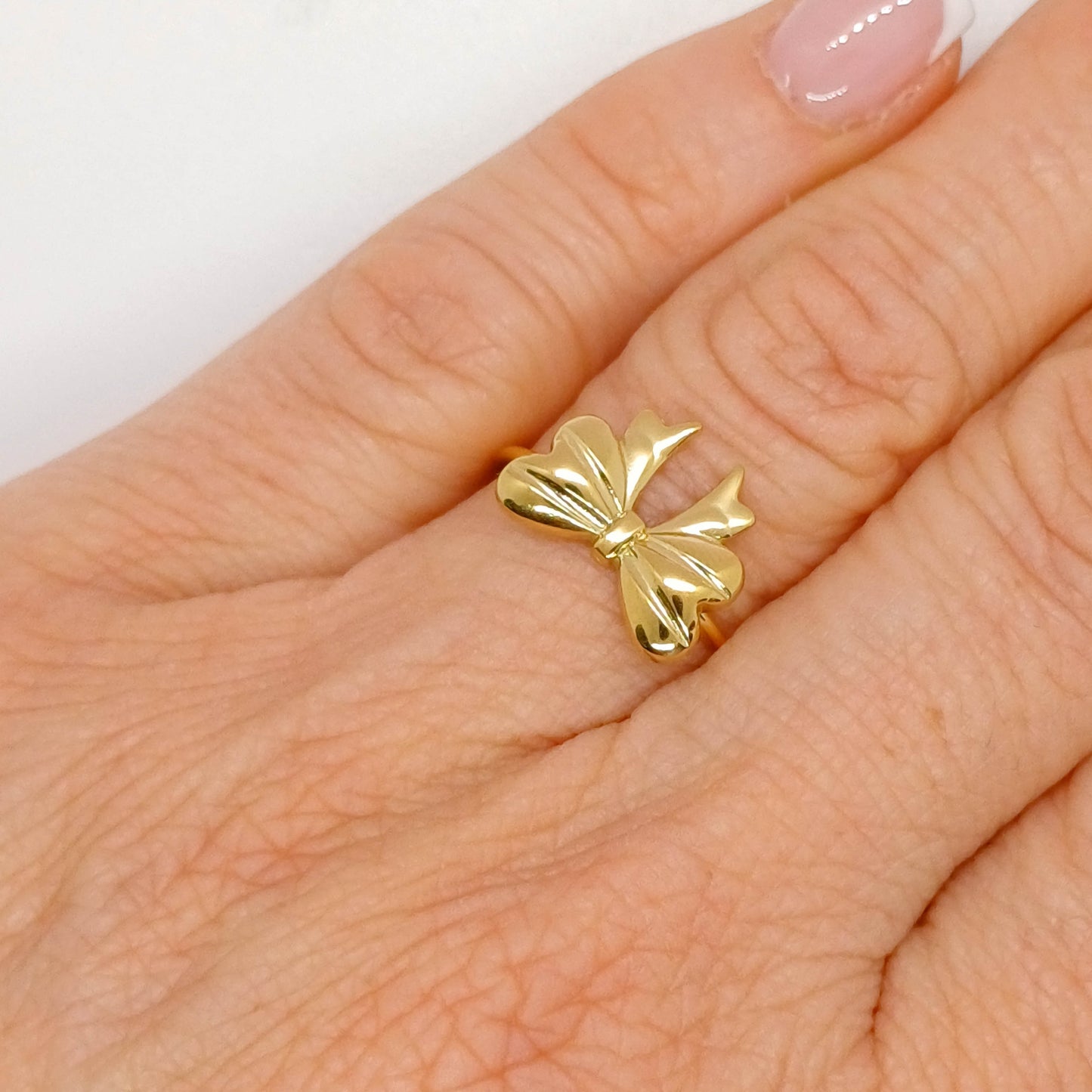 Anello Fiocco oro
