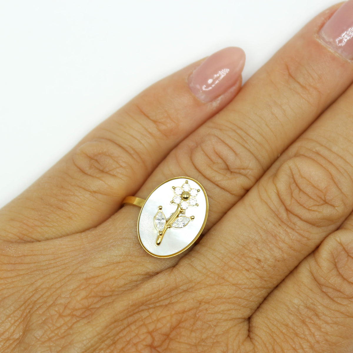 Anello Fiore lux