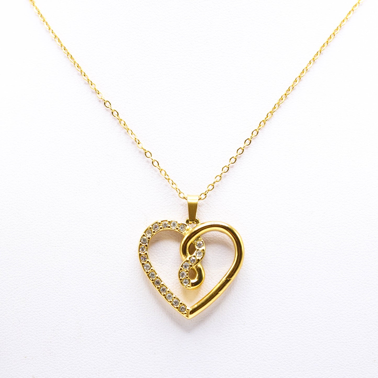 Collana Cuore Infinity