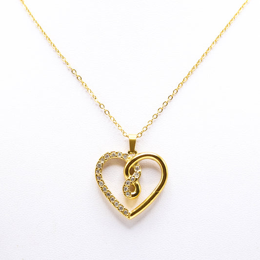Collana Cuore Infinity