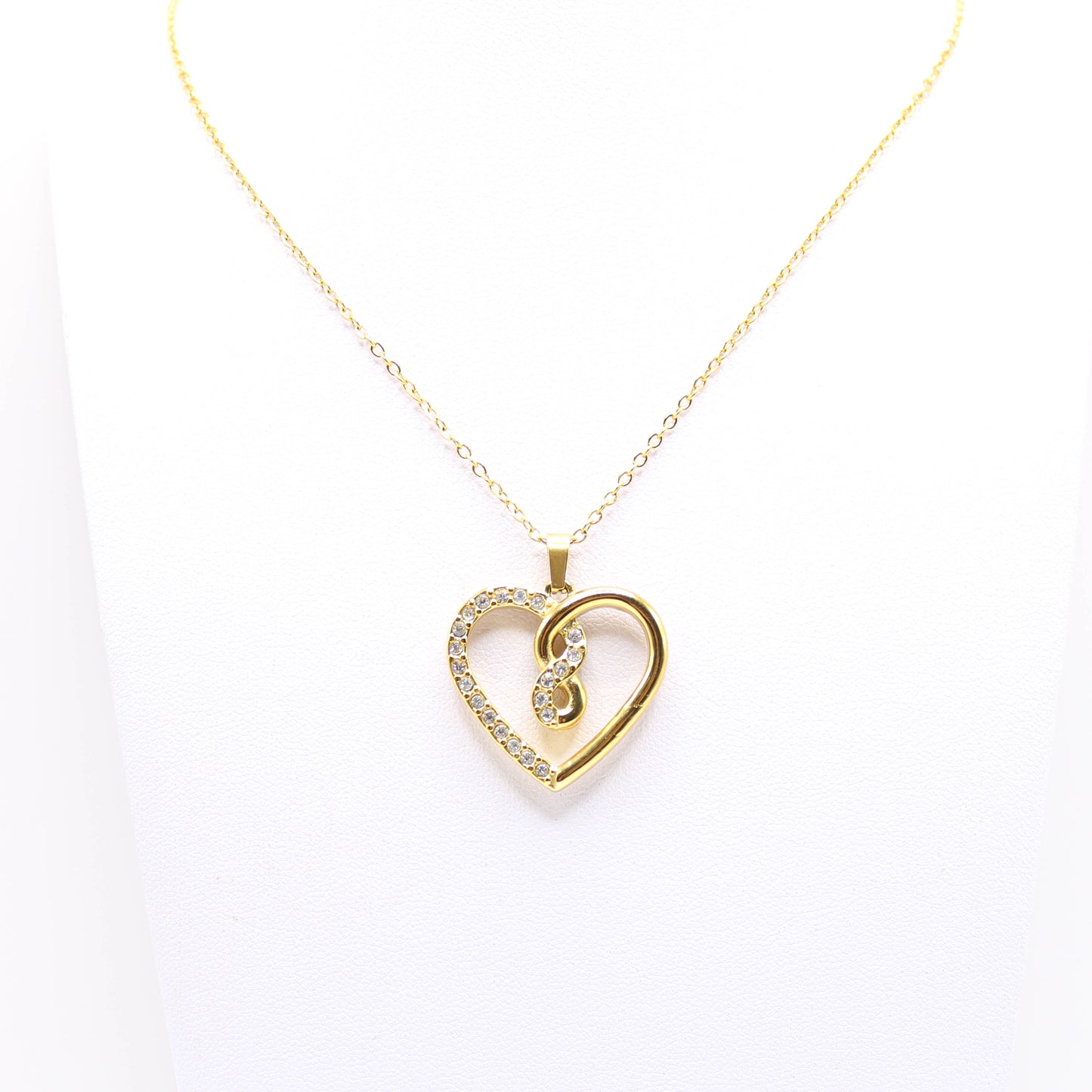 Collana Cuore Infinity