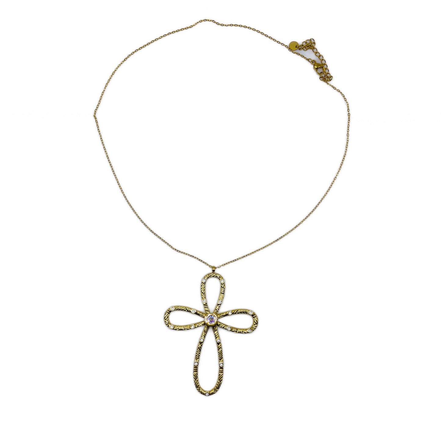 Collana Croce maxi