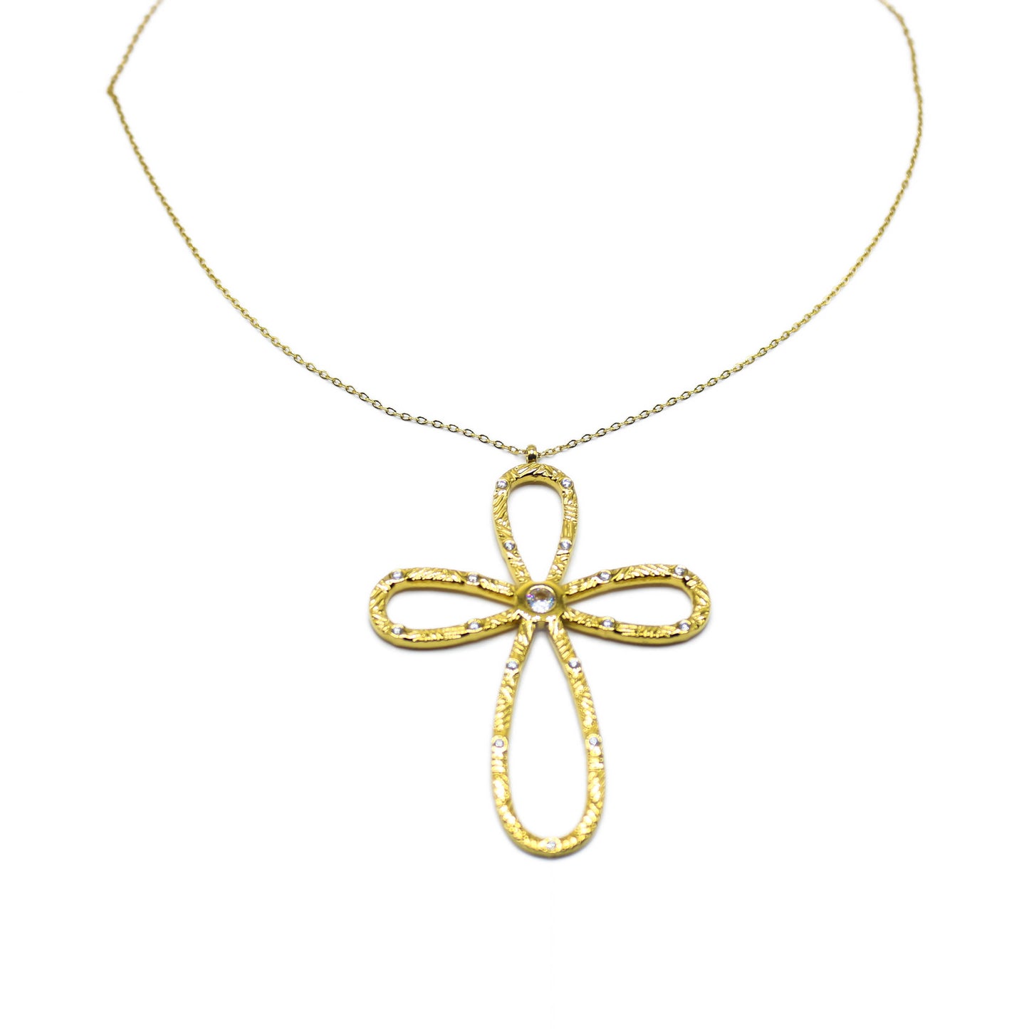 Collana Croce maxi