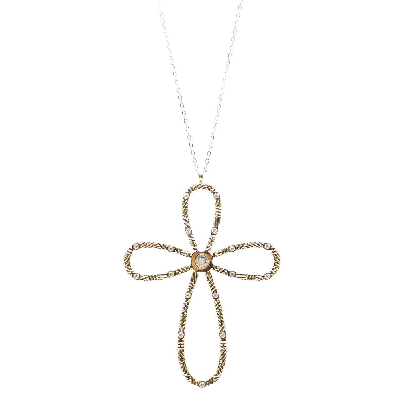 Collana Croce maxi