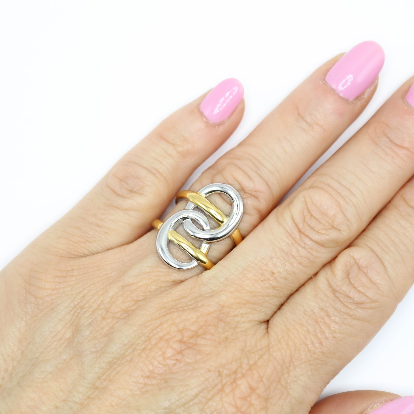 Anello Circle Bicolor