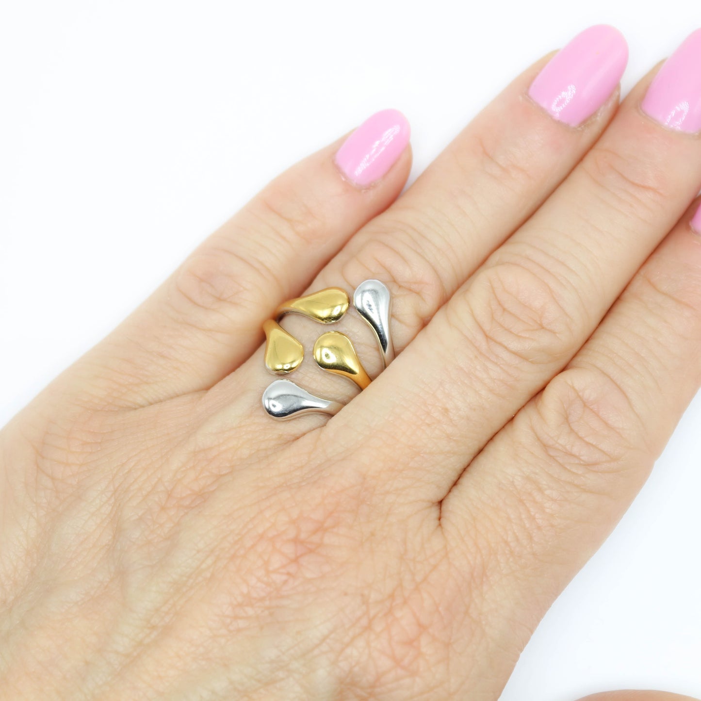 Anello Sparkl Bicolor