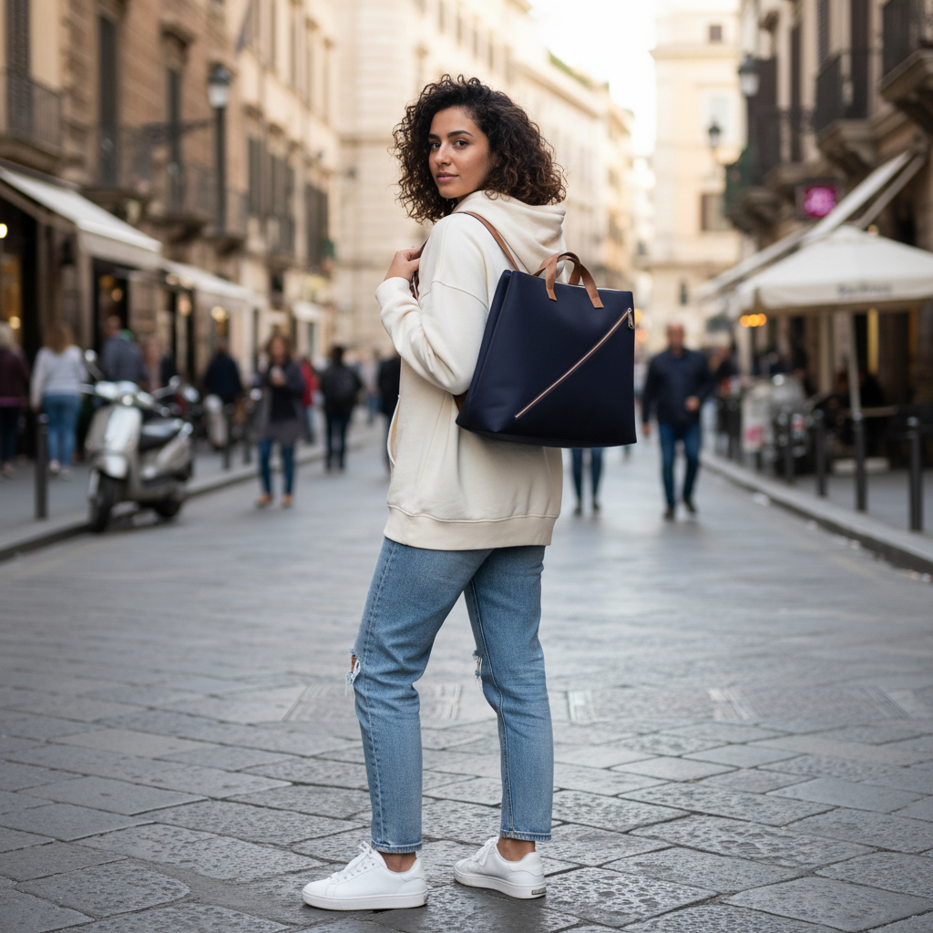 Borsa/zaino Penelope blu