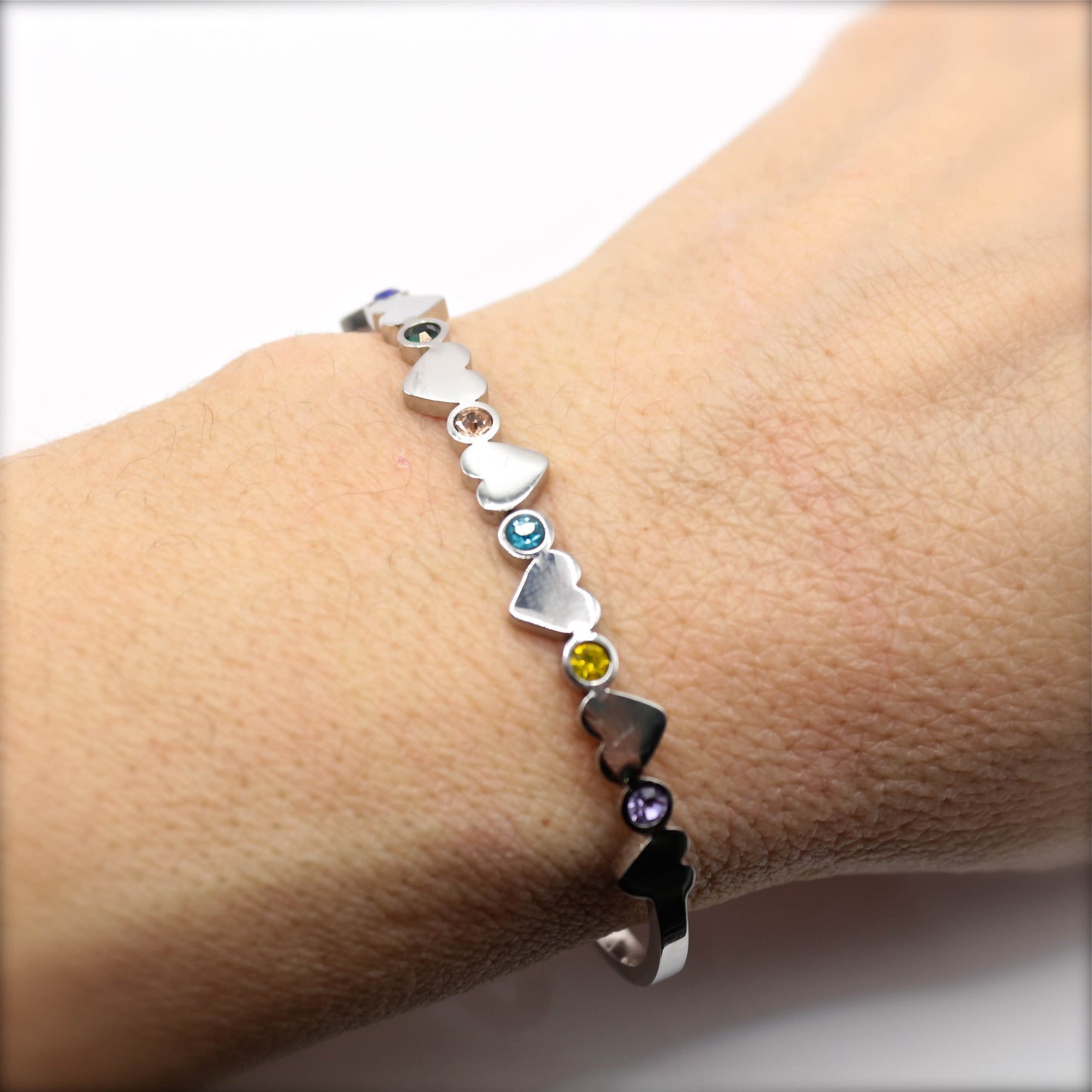 Bracciale Cuoricini