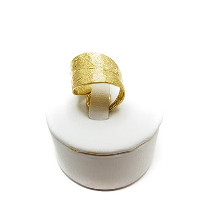 Anello Foglia Oro