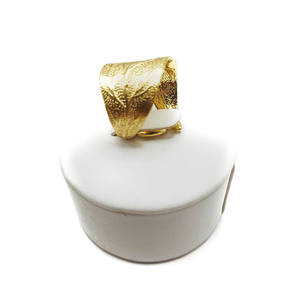 Anello Foglia Oro