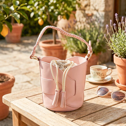Borsa Secchiello rosa