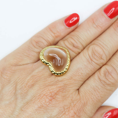 Anello Cuore Bold