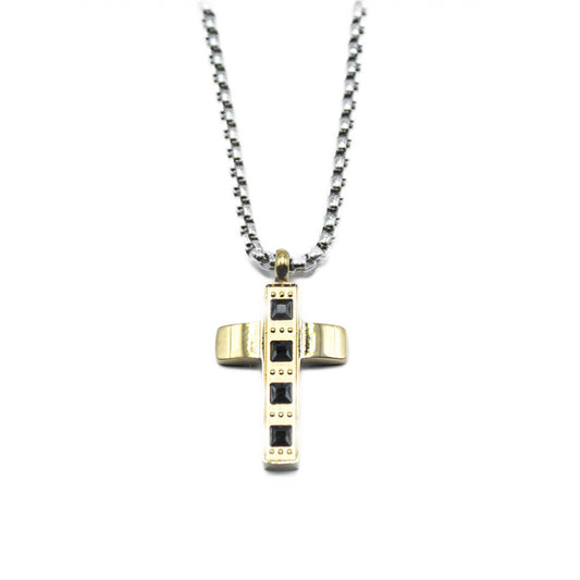 Collana Croce Gold