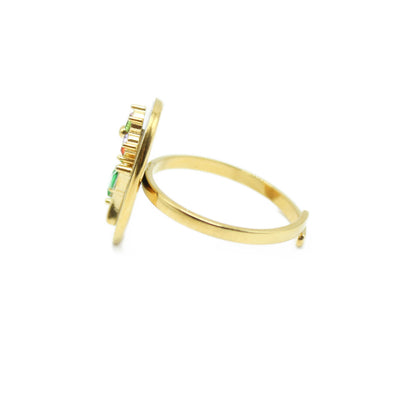Anello Fiore lux multicolor