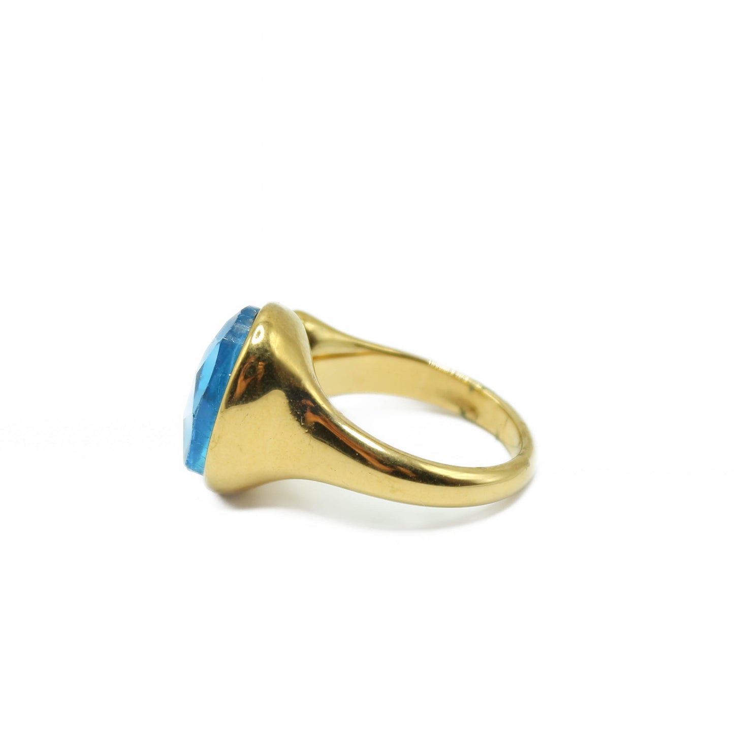 Anello Crystal Blu