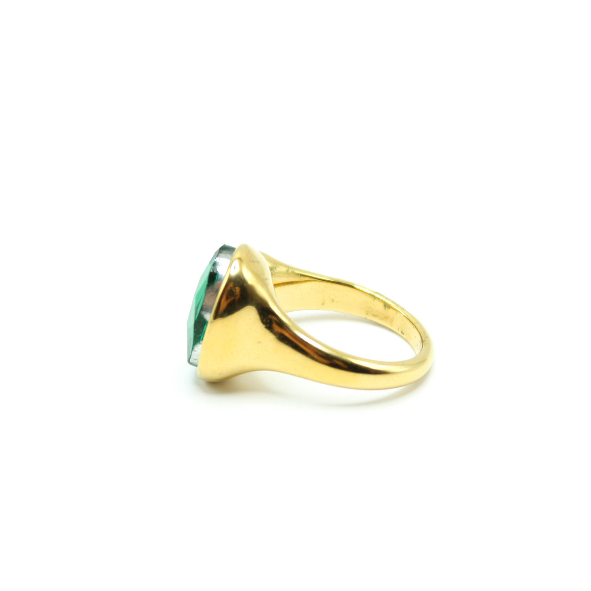 Anello Crystal green