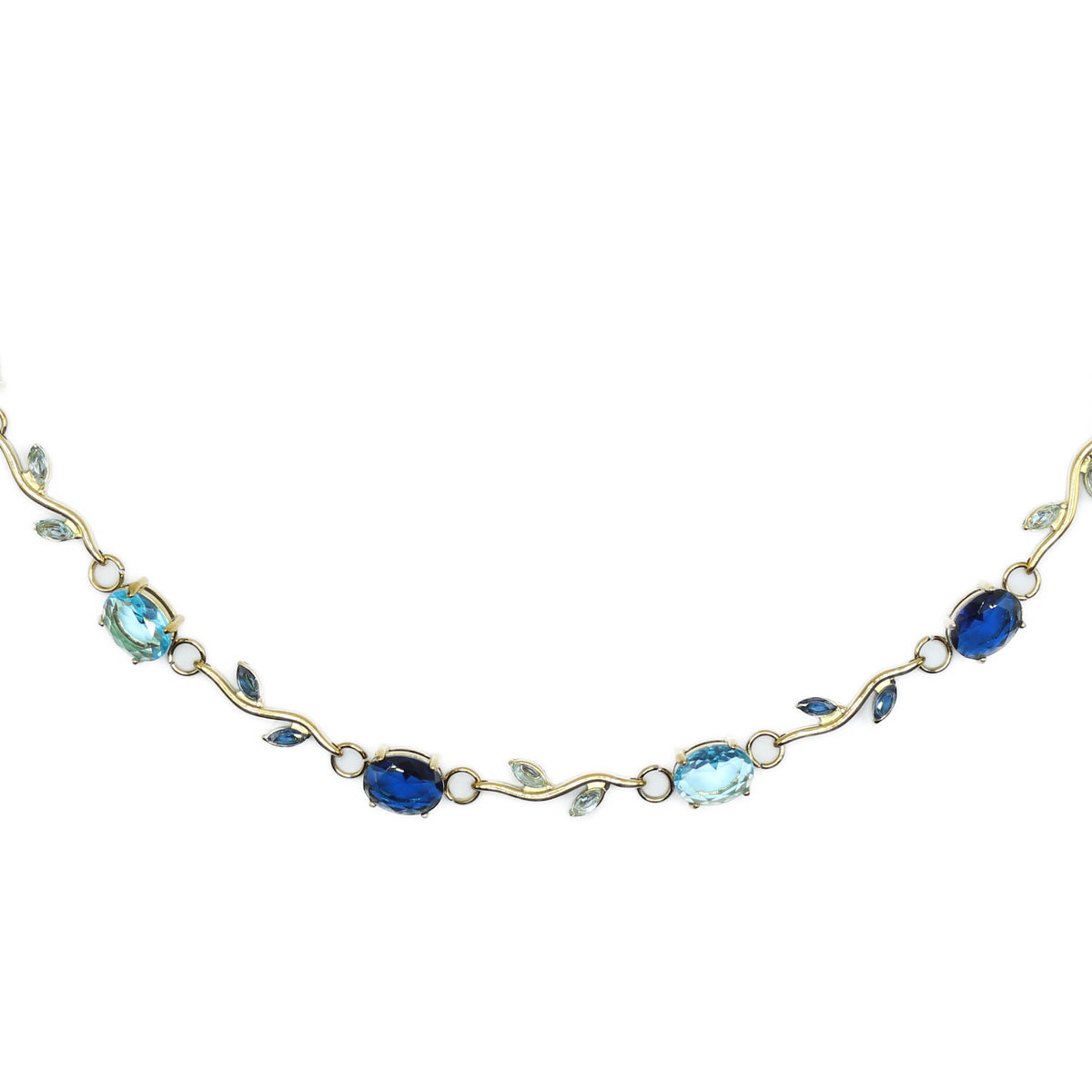 Collana Aria blu