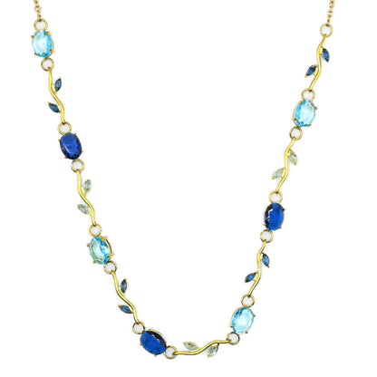 Collana Aria blu