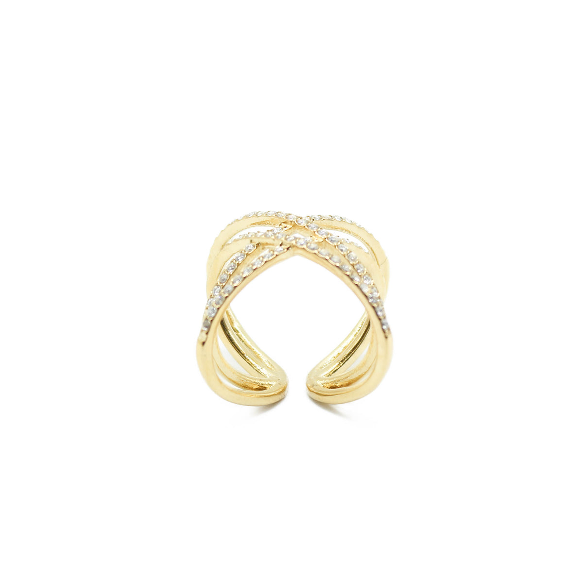 Anello Doppio Incrocio