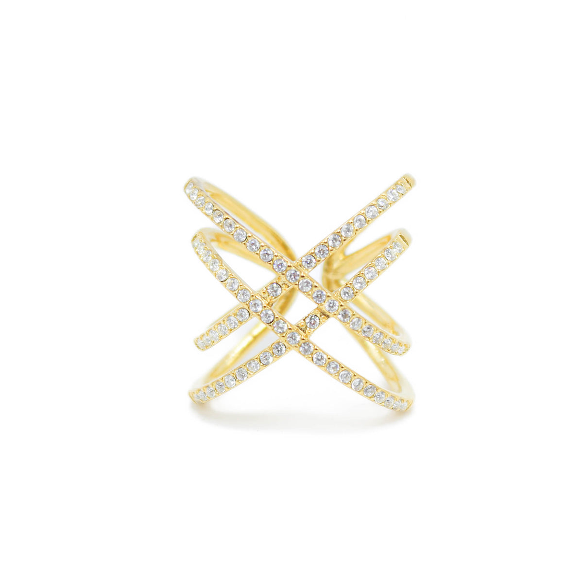 Anello Doppio Incrocio