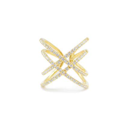 Anello Doppio Incrocio