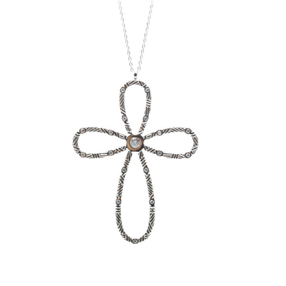 Collana Croce maxi