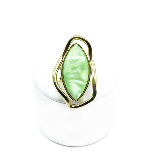Anello Penelope verde