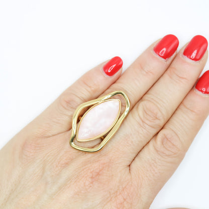 Anello Penelope rosa