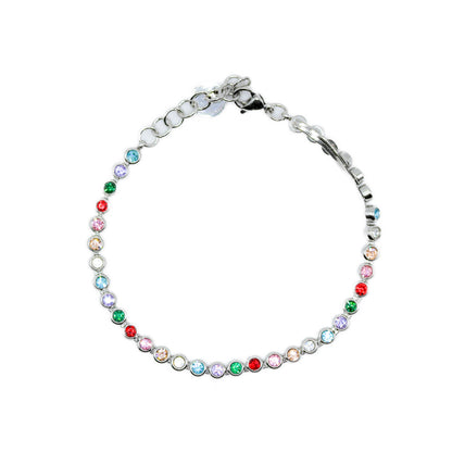 Bracciale Tennis multicolor
