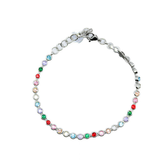Bracciale Tennis multicolor