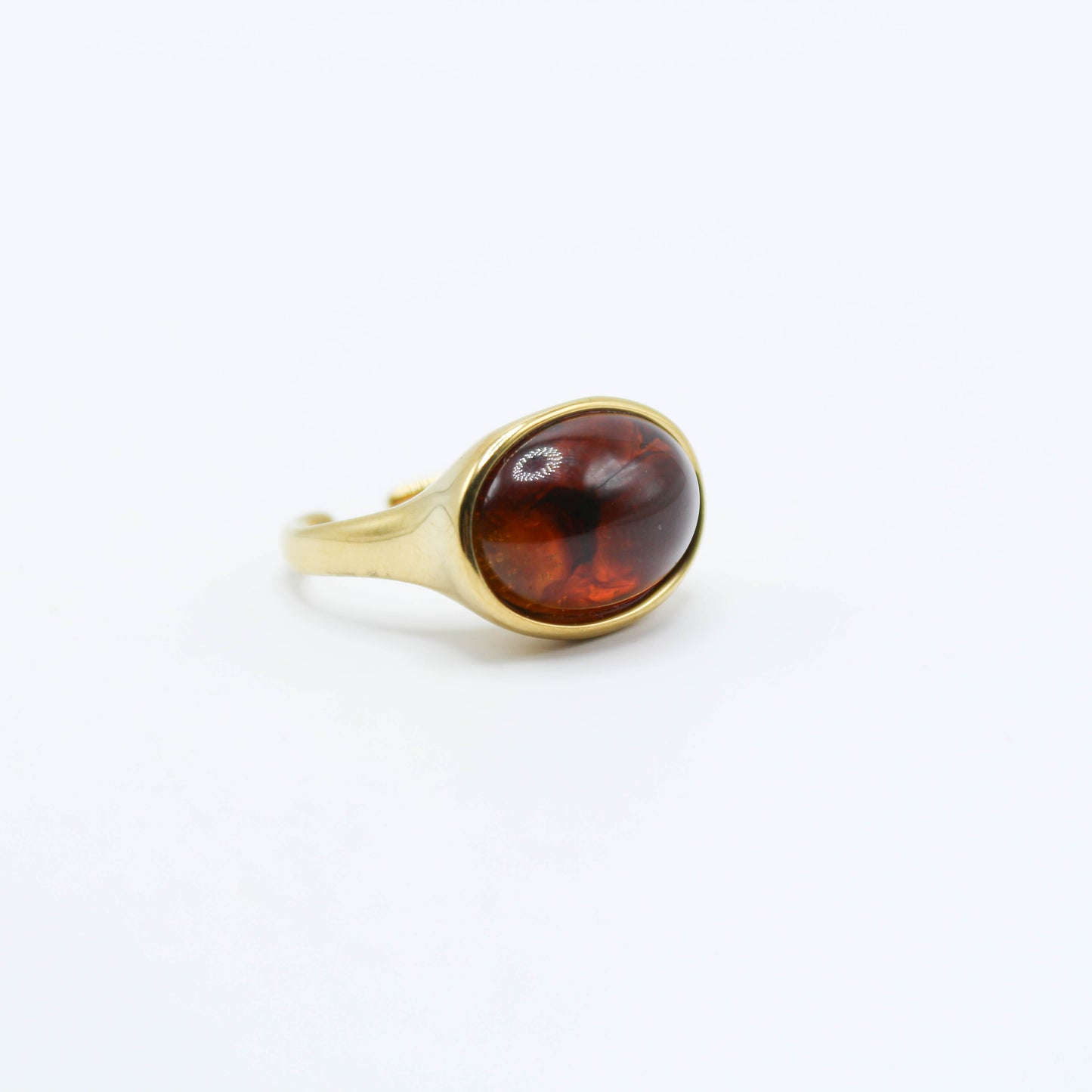 Anello Bold Ambra