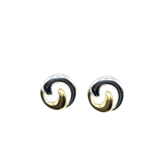 Orecchini Hoop bicolor