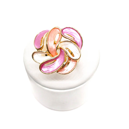 Anello Petali Rosa